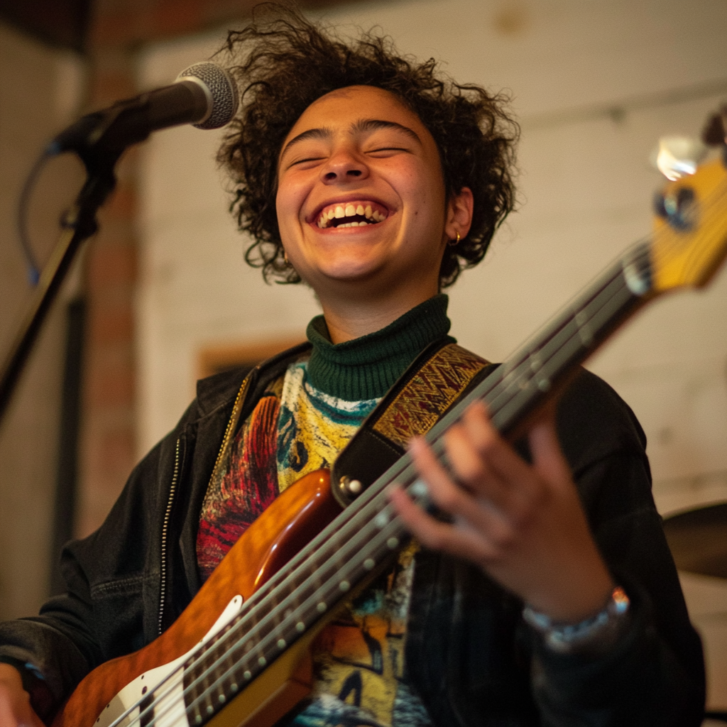 Image of Bass player