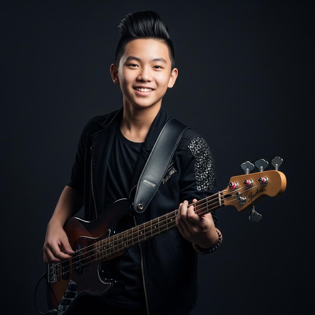 Image of Bass player